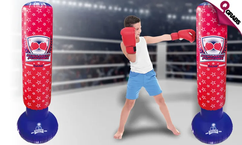 Hostful Inflatable Jumbo Boxing Bag!